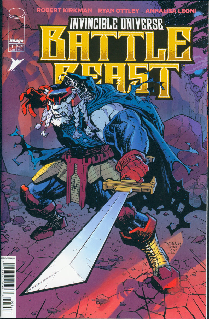 Invincible Universe: Battle Beast #1 Cover A (Ryan Ottley & Annalisa Leoni)