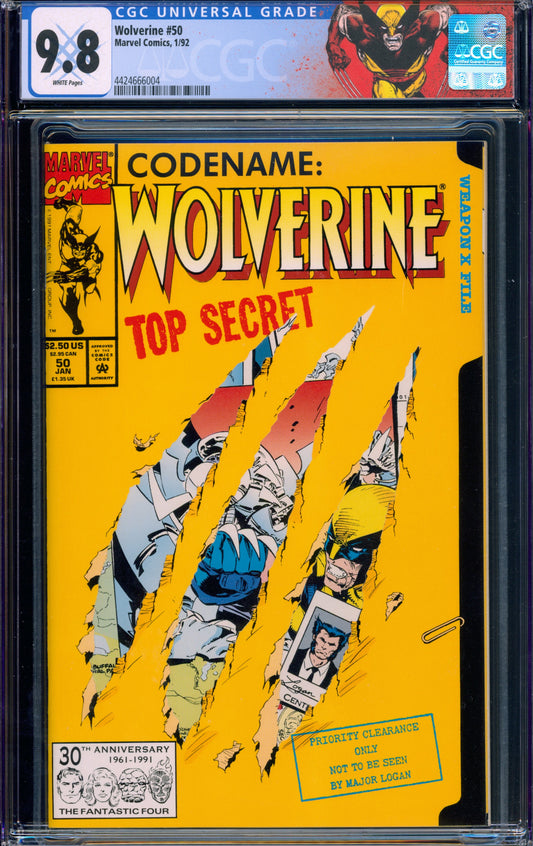 Wolverine #50 CGC 9.8