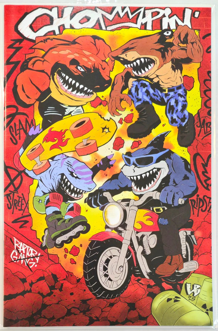 Street Sharks #1 NYCC Virgin Limited to 500