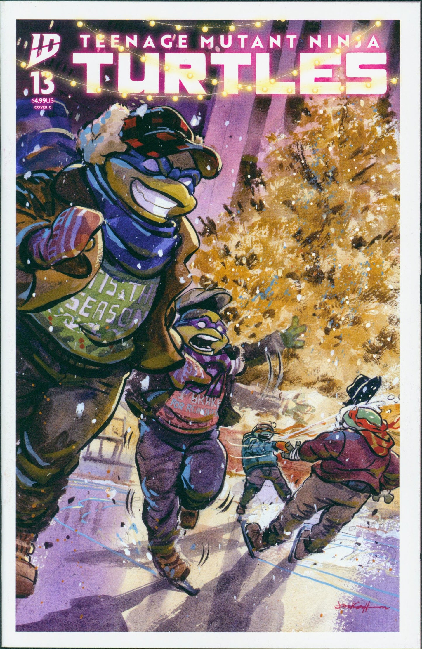 Teenage Mutant Ninja Turtles #13 Cover C