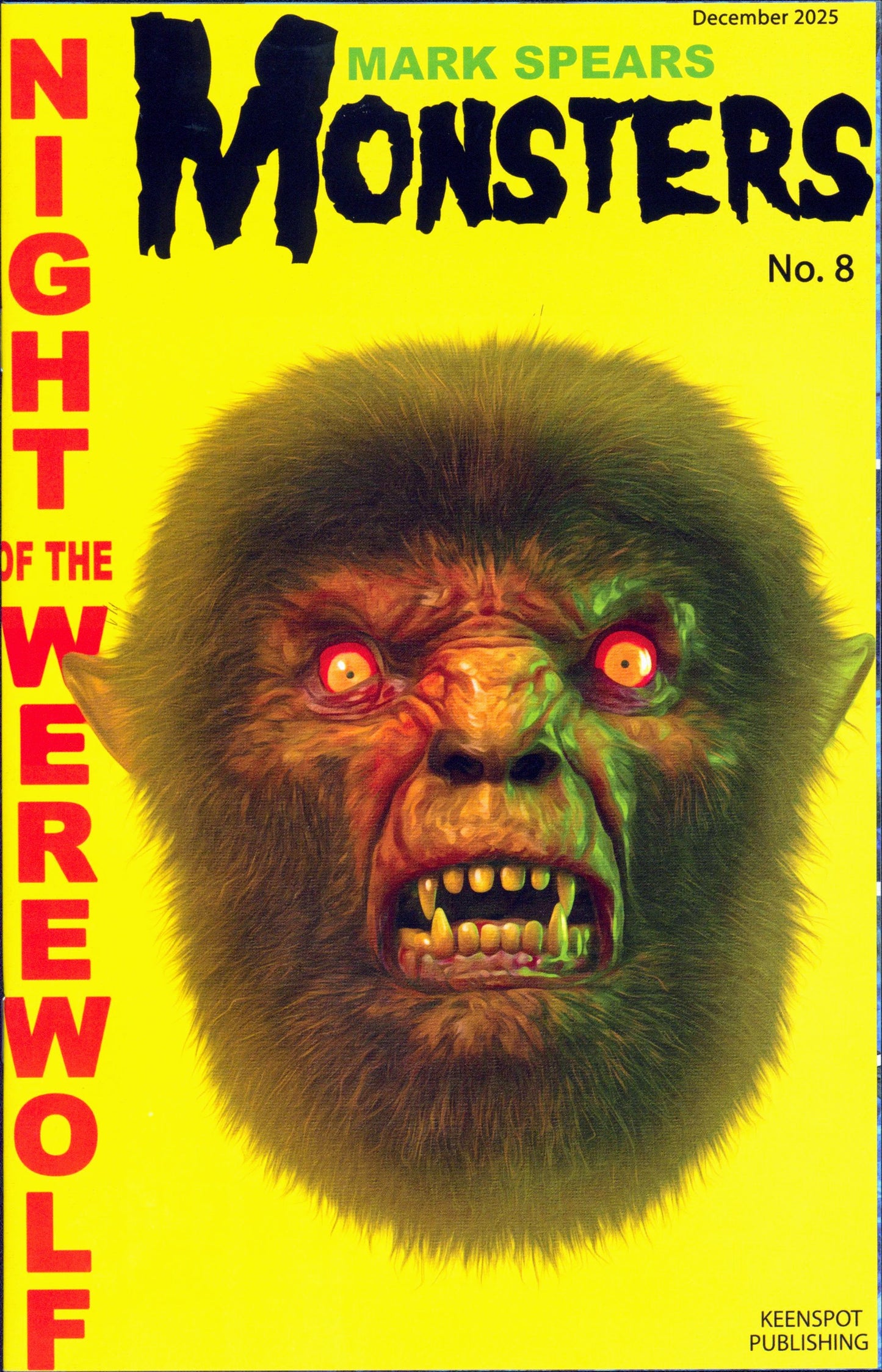 Mark Spears Monsters #8 Winter Horrorland A08 Cover