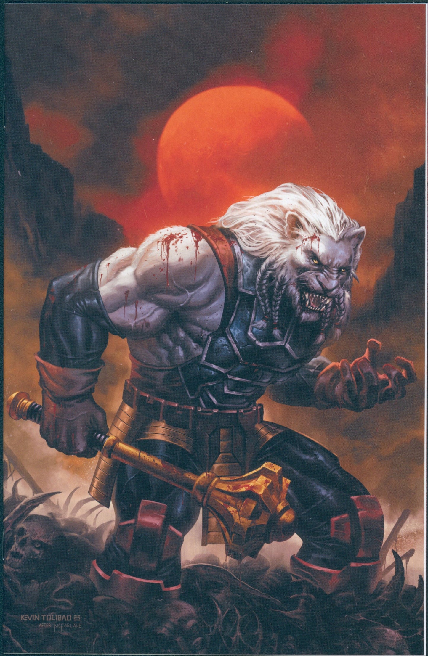Invincible Universe: Battle Beast #4 - Blood Moon Mace Kevin Tolibao