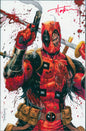 Deadpool Wolverine #1 (Battle Damage Virgin) - Signed Tyler Kirkham