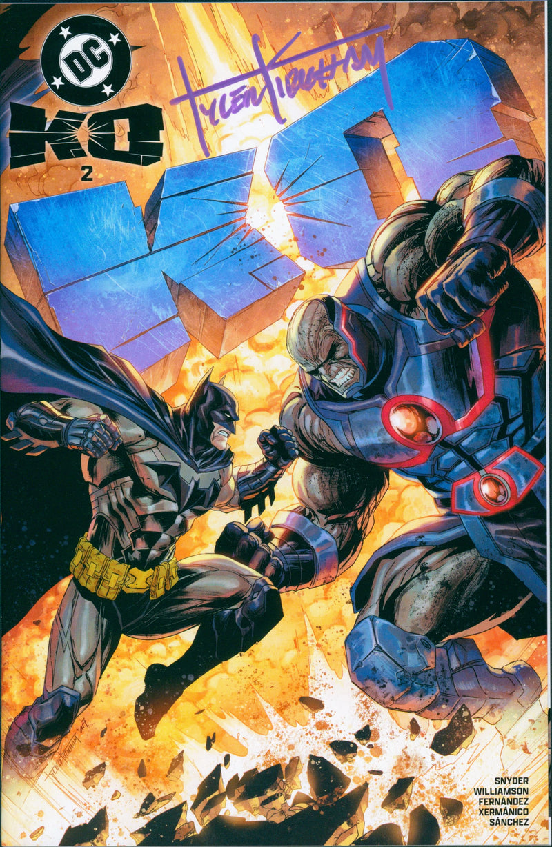 DC KO #2 - Signed w/ COA Tyler Kirkham