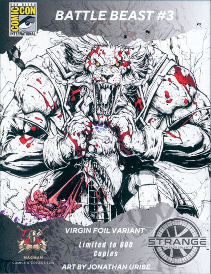 Invincible Universe: Battle Beast #3 CGC 10 (GEM MINT) Signed