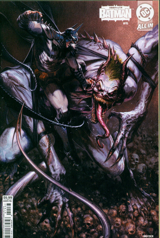 Absolute Batman #15 - 2nd Print 1st Absolute Joker - Gabrielle Dell'Otto _ Pre Order