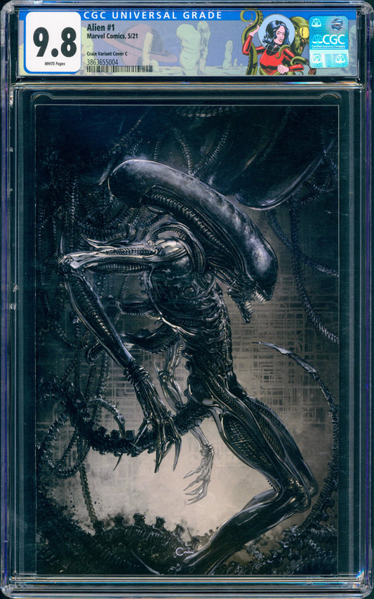 Alien #1 CGC 9.8 (Clayton Crain)
