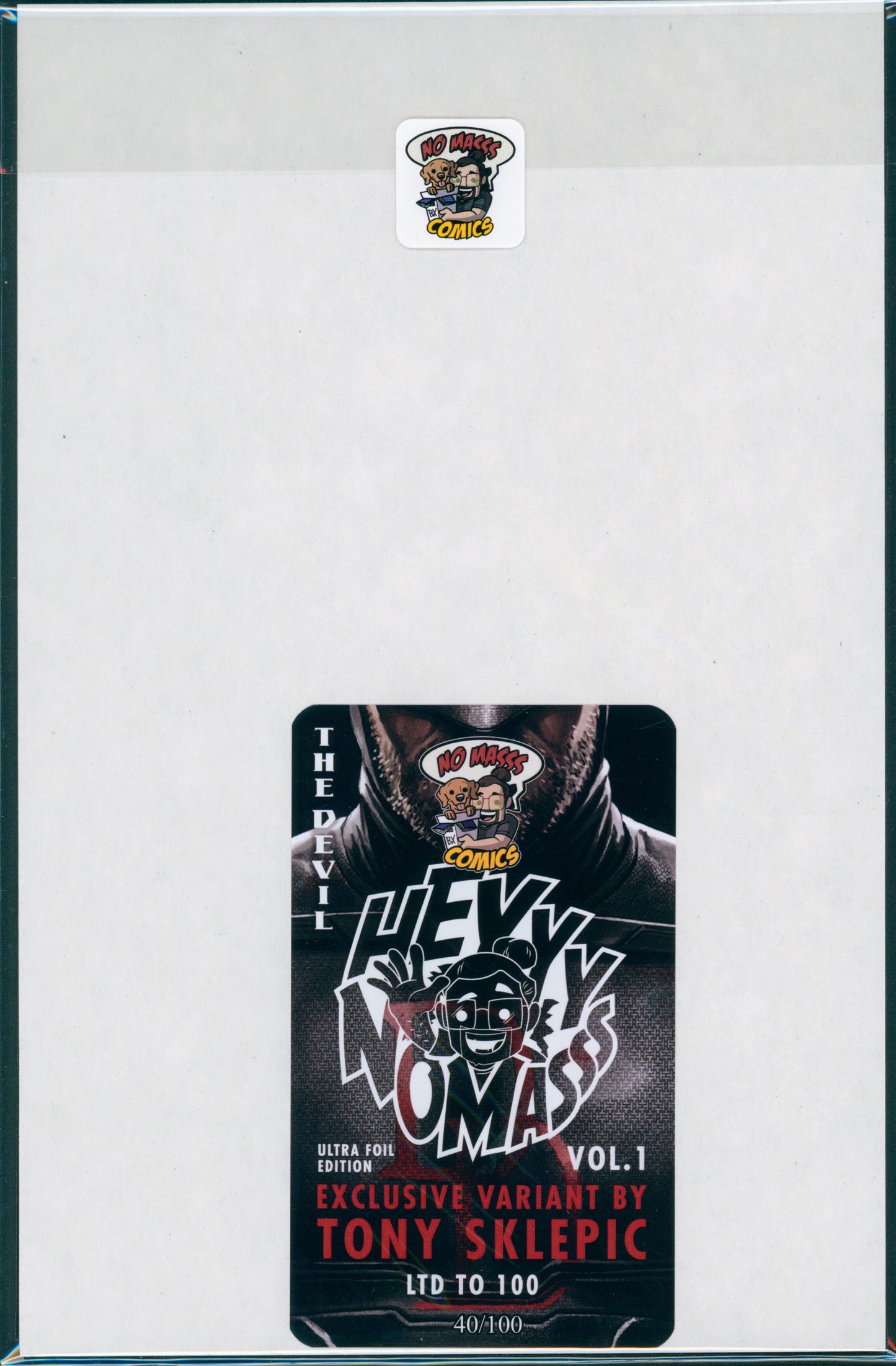 NOMASSS TONY SKLEPIC THE DEVILS GUN SET ULTIMATE SPOT FOIL EDITION LTD 100