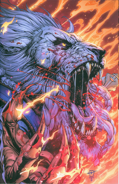 BATTLE BEAST #1 JONATHAN URIBE VIRGIN 2ND PRINT 2025 EXCLUSIVE LTD 500