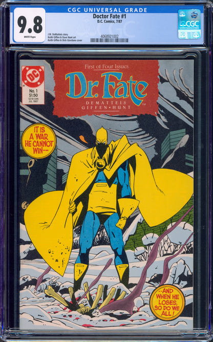 DOCTOR FATE #1 CGC 9.8 (1987)