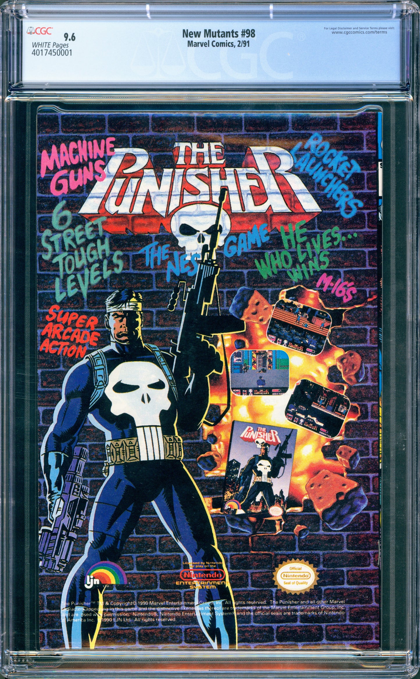 NEW MUTANTS #98 CGC 9.6 NEWSSTAND 1ST APP DEADPOOL KEY GRAIL 1991
