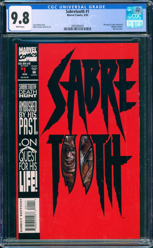 SABRETOOTH #1 CGC 9.8
