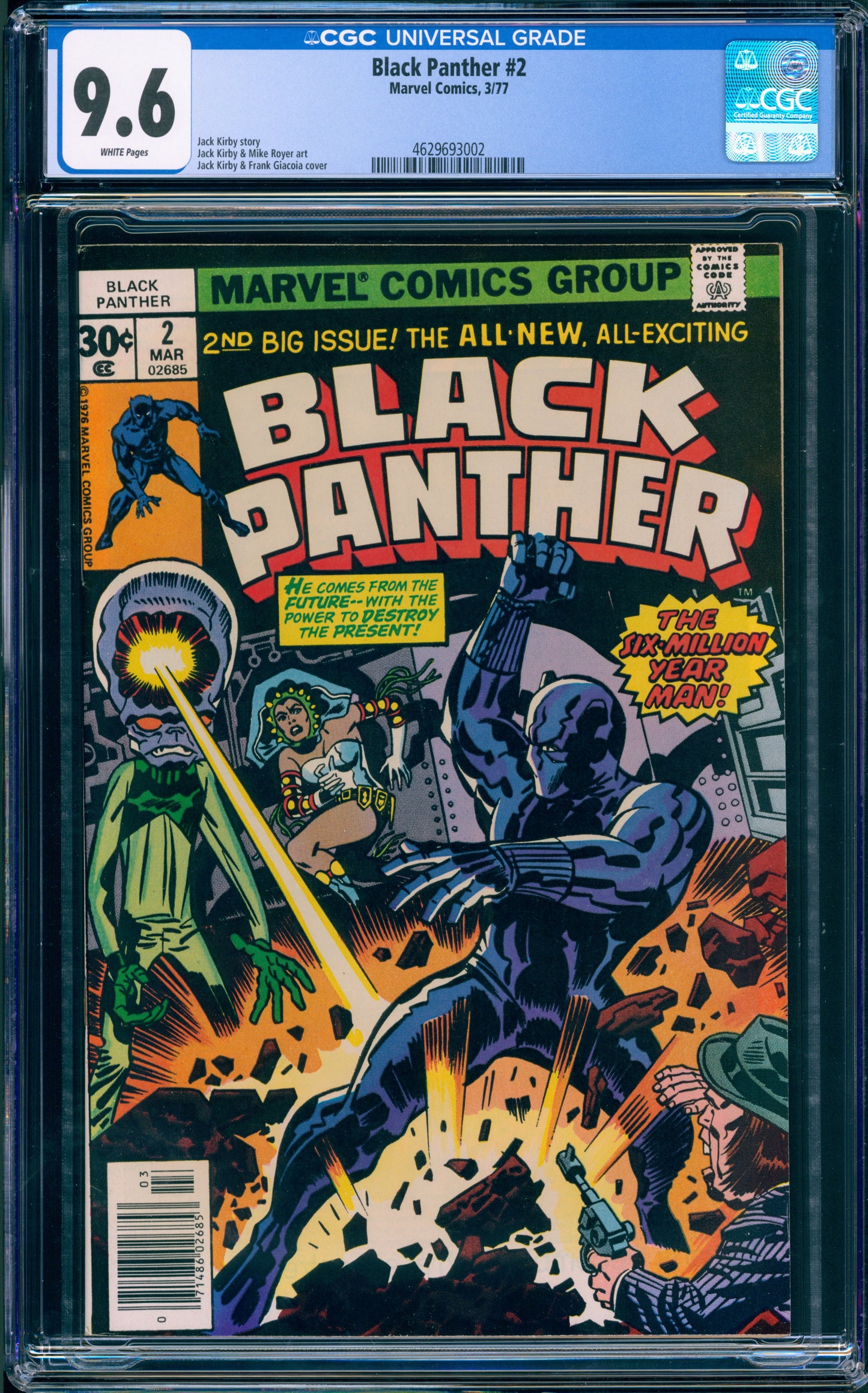 BLACK PANTHER #2 (1977) CGC 9.6