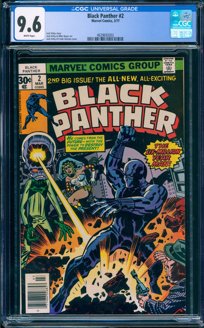 BLACK PANTHER #2 (1977) CGC 9.6