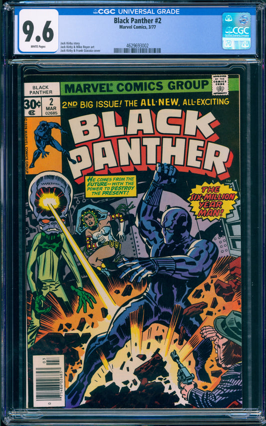 BLACK PANTHER #2 (1977) CGC 9.6