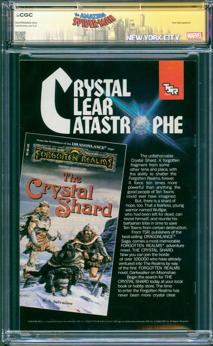 AMAZING SPIDER-MAN #301 CGC 9.6 SIGNED MCFARLANE OFF WHITE