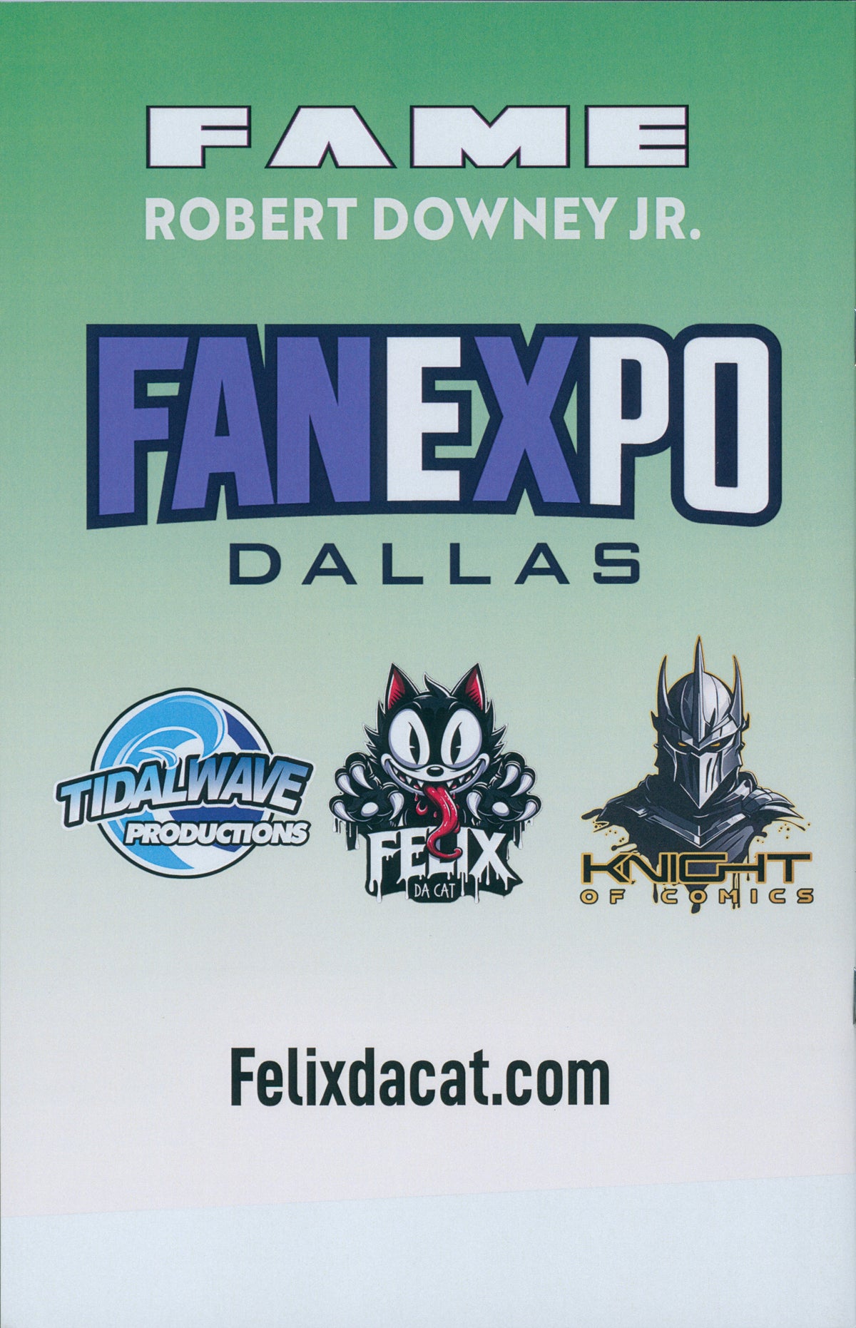 FAME: ROBERT DOWNEY JR LTD 75 RUDY AO VIRGIN FANEXPO DALLAS 2025