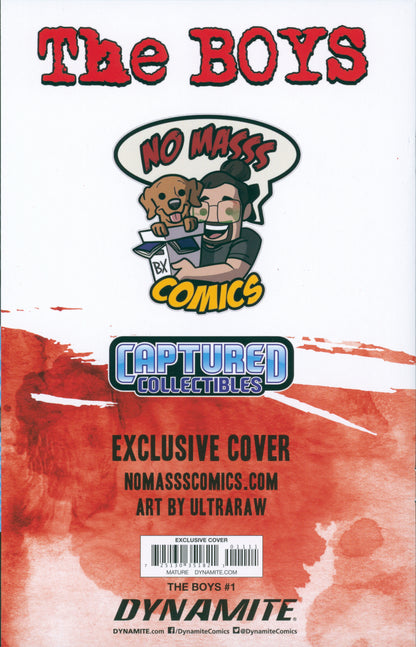 THE BOYS #1 REPRINT ULTRARAW VIRGIN LTD 350