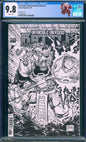 INVINCIBLE BATTLE BEAST #7 CGC 9.8 1:75 CUSTOM LABEL (TODD MCFARLANE)