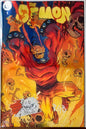 DEMON #1 FOIL🔥SPLASH COLOR REMARKED & SIGNED🔥RYAN G. BROWNE