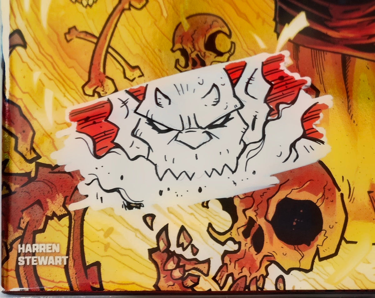 DEMON #1 FOIL🔥SPLASH COLOR REMARKED & SIGNED🔥RYAN G. BROWNE