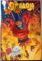 DEMON #1 FOIL🔥SPLASH COLOR REMARKED & SIGNED🔥RYAN G. BROWNE