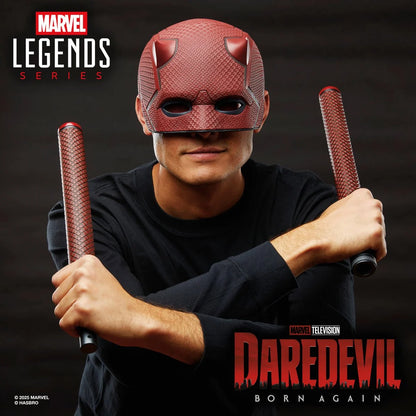 Daredevil Marvel Legends Daredevil: Born Again Mask and Billy Club Prop Replicas