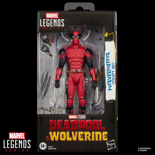 Deadpool & Wolverine Marvel Legends Series WolverinePool 6-Inch Action Figure