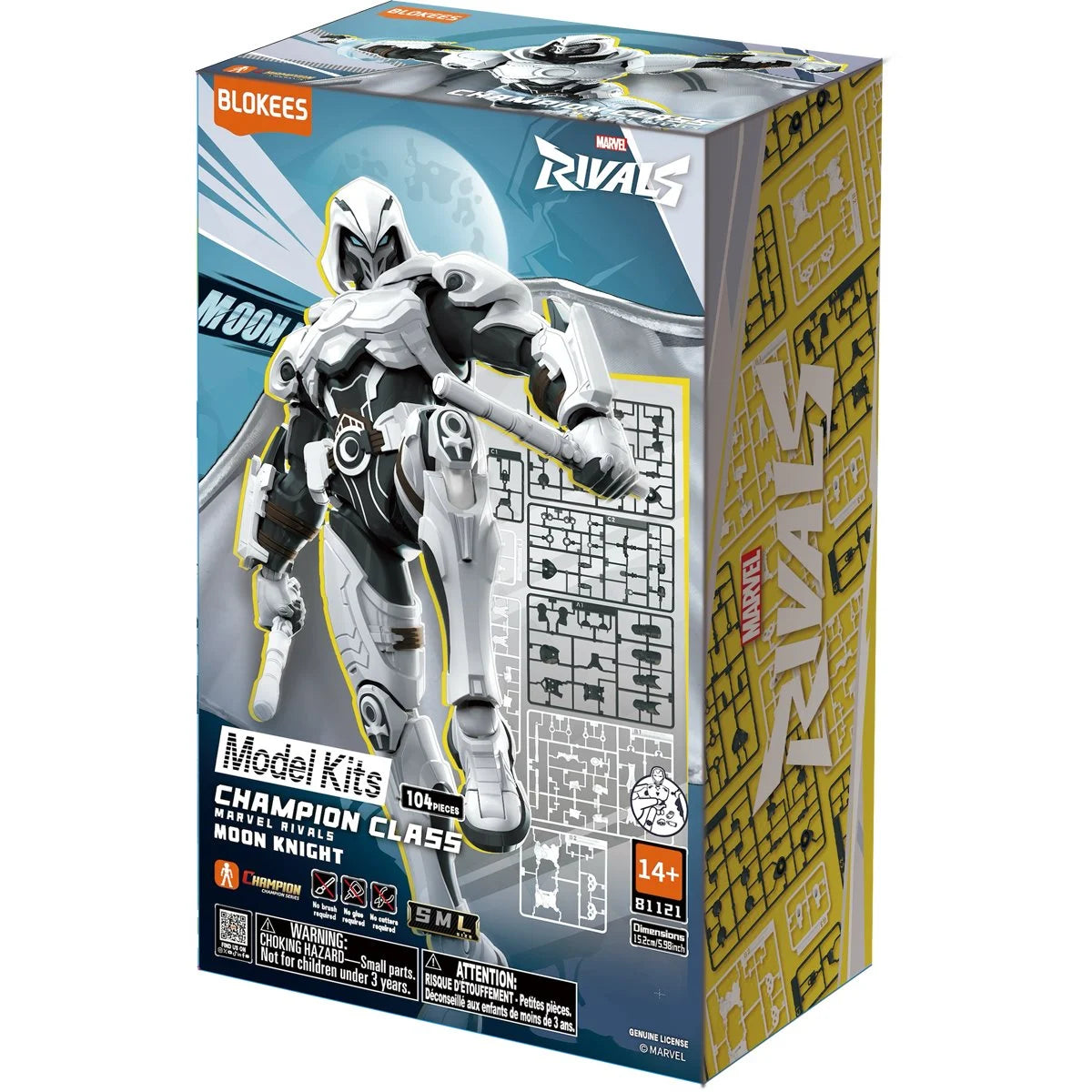 BLOKEES MARVEL RIVALS MOON KNIGHT CHAMPION CLASS CC10 MODEL KIT