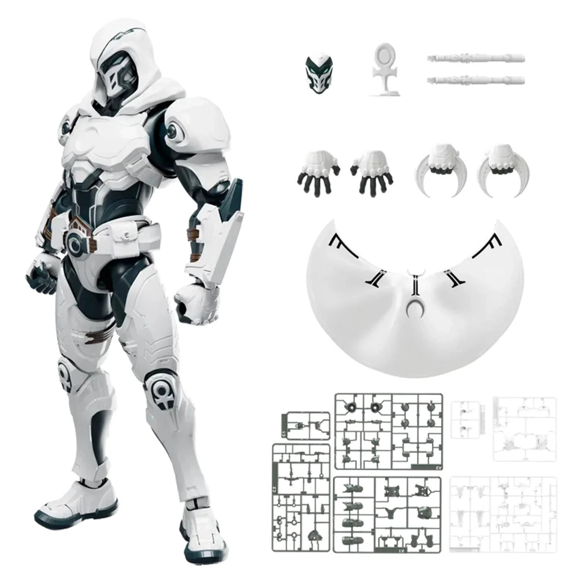 BLOKEES MARVEL RIVALS MOON KNIGHT CHAMPION CLASS CC10 MODEL KIT