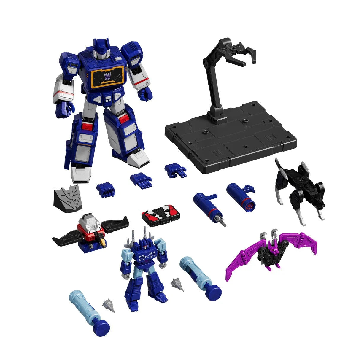 Transformers Action Edition G1 Soundwave Blokees Model Kit w/ Tapes IN STOCK