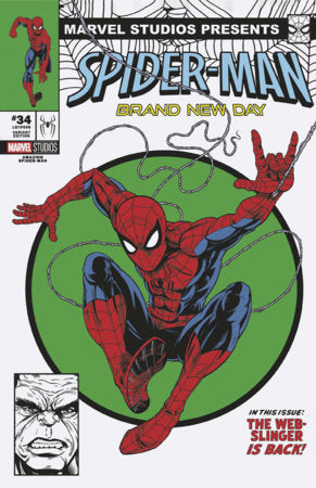 AMAZING SPIDER-MAN #34 ADAM STAFFORD SPIDER-MAN: BRAND NEW DAY MARVEL STUDIOS (Pre-Order)
