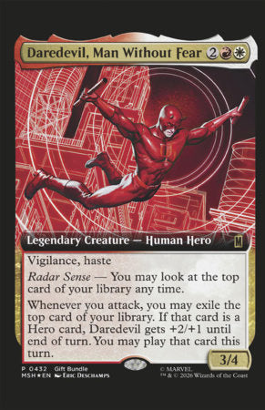 DAREDEVIL #4 COMIC BOOK - MAGIC: THE GATHERING