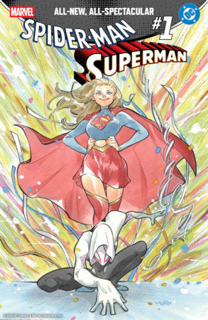 MARVEL/DC: SPIDER-MAN/SUPERMAN #1 PEACH MOMOKO