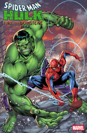 SPIDER-MAN/HULK: FIRE AND BRIMSTONE #1 MARCO CHECCHETTO FOIL (Pre-Order)