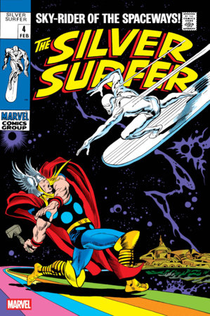 SILVER SURFER #4 FACSIMILE EDITION FOIL