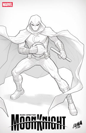 MARC SPECTOR: MOON KNIGHT #3 DAVID NAKAYAMA COLOR BLOCK WHITE VARIANT (Pre-Order)