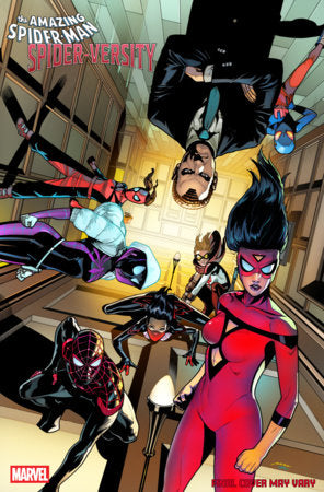 AMAZING SPIDER-MAN: SPIDER-VERSITY #1 PERE PEREZ FOIL VARIANT (Pre-Order)