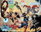 JLA/AVENGERS #1 FACSIMILE EDITION RYAN STEGMAN WRAPAROUND