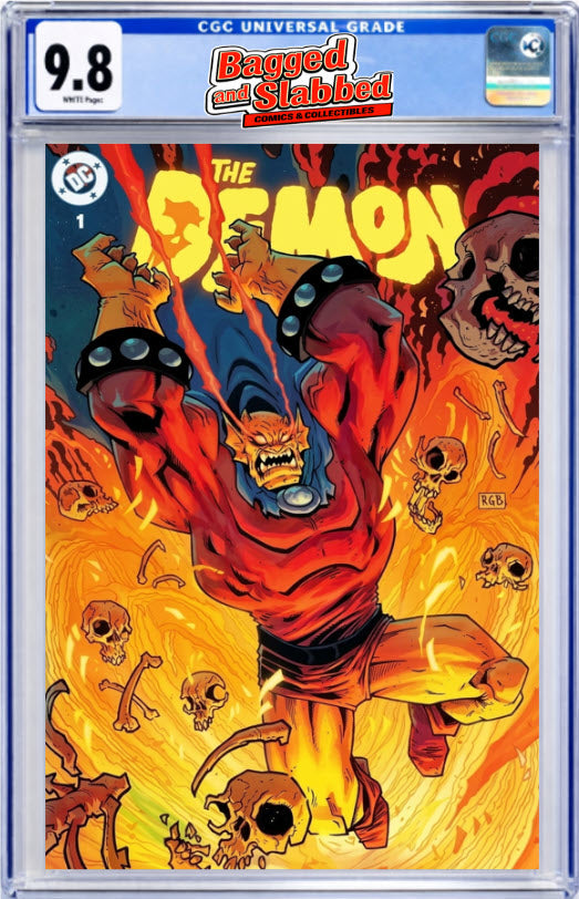 FEB 2027 - DEMON #1 FOIL TRADE DRESS CGC 9.8 RYAN G. BROWNE