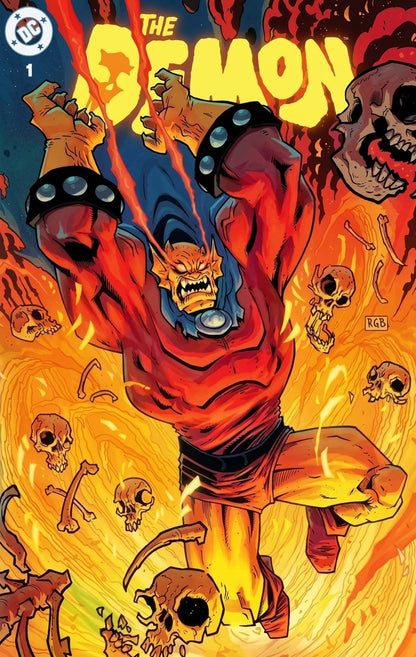 DEMON #1 FOIL TRADE DRESS RYAN G. BROWNE