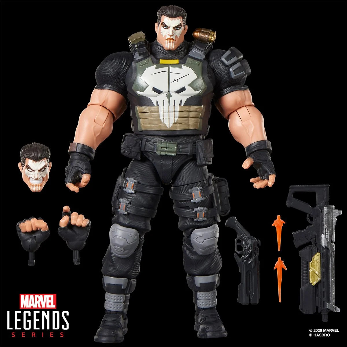 MARVEL LEGENDS SERIES MARVEL RIVALS THE PUNISHER 6-INCH FIGURE PRE-ORDER 8/1