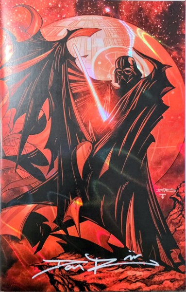 FAME: HAYDEN DARTH VADER MAGMA FOIL LTD 100 *SIGNED* DAVIS RIDER