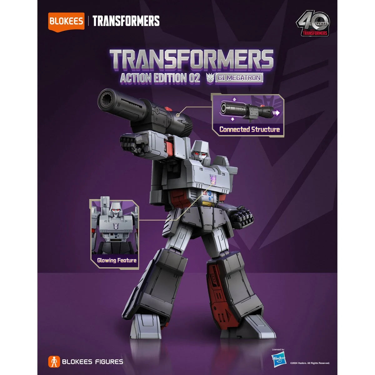 TRANSFORMERS G1 MEGATRON BLOKEES ACTION EDITION MODEL KIT NEW IN STOCK!!