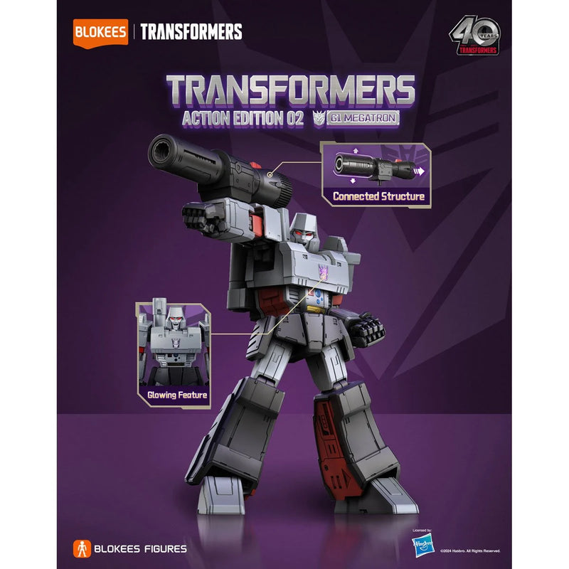TRANSFORMERS G1 MEGATRON BLOKEES ACTION EDITION MODEL KIT NEW IN STOCK!!