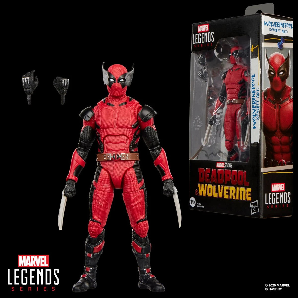Deadpool & Wolverine Marvel Legends Series WolverinePool 6-Inch Action Figure