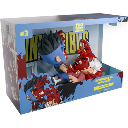 YOUTOOZ COLLECTIBLES INVINCIBLE VS CONQUEST VINYL FIGURE - NOT FUNKO
