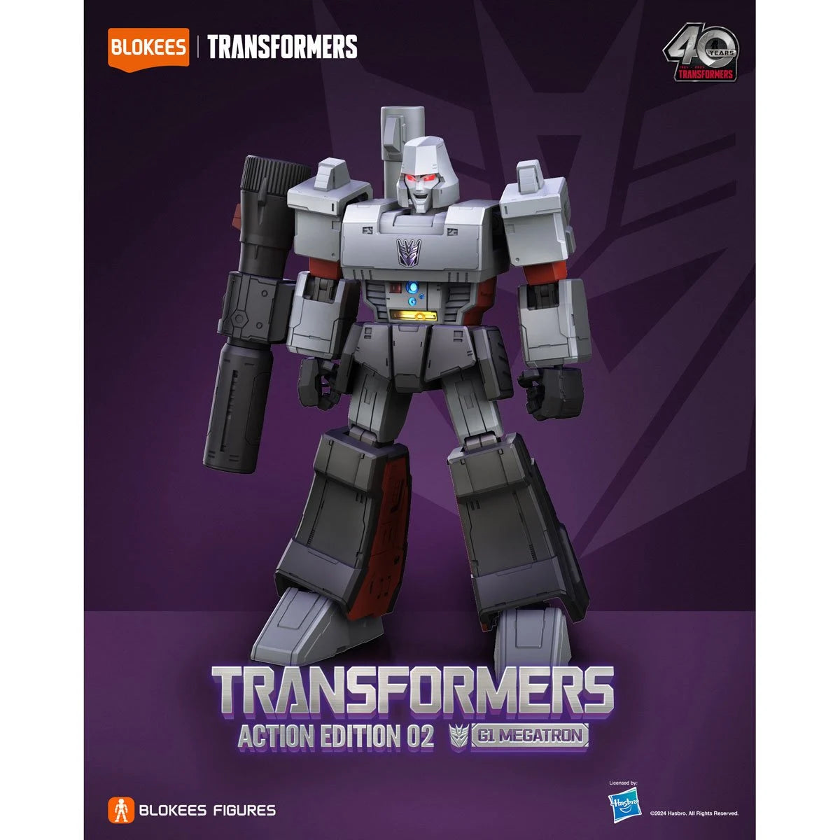 TRANSFORMERS G1 MEGATRON BLOKEES ACTION EDITION MODEL KIT NEW IN STOCK!!