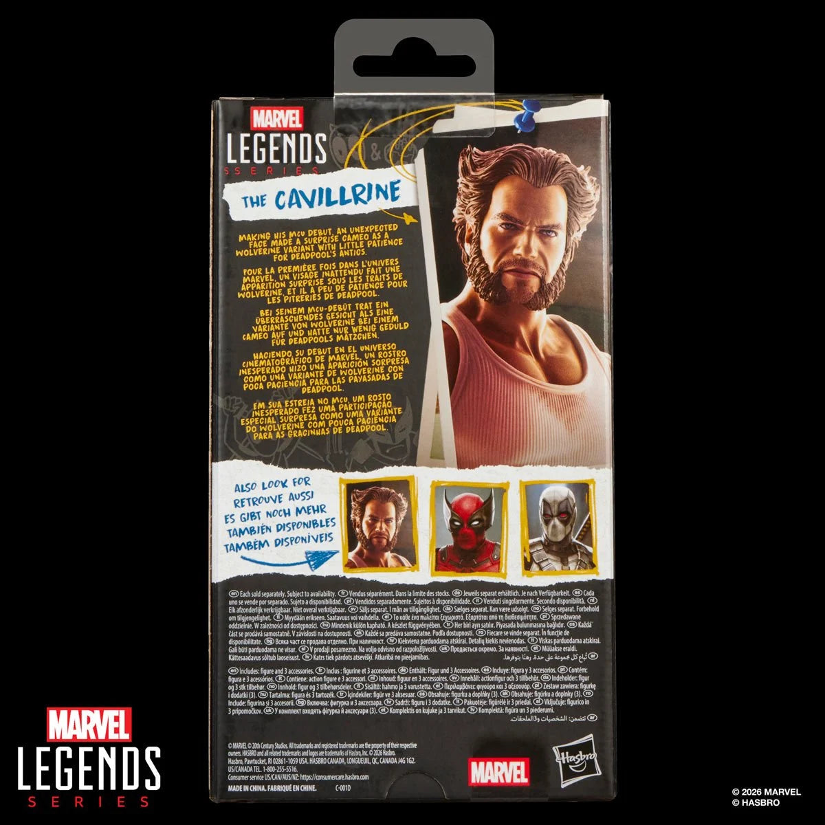Deadpool & Wolverine Marvel Legends Series The Cavillrine 6-Inch