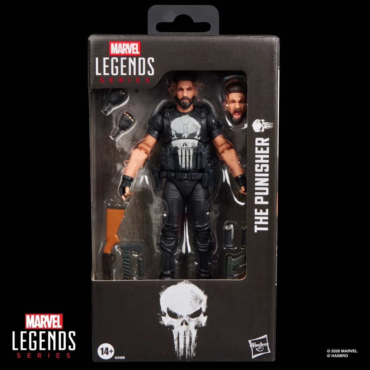 MARVEL LEGENDS SERIES THE PUNISHER 6-INCH ACTION FIGURE PRESALE AUG 2026